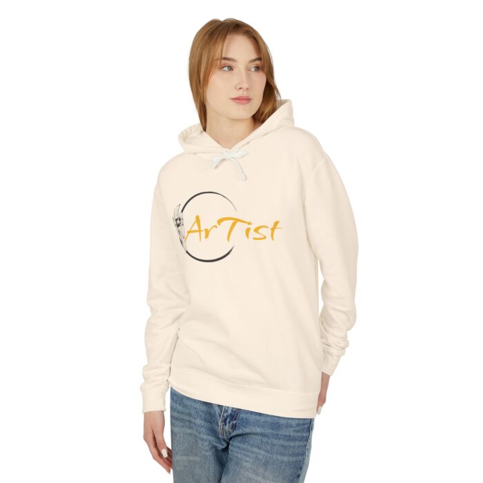 Unisex Lightweight Hooded Sweatshirt - Image 3