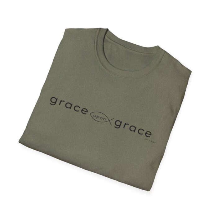 Grace upon grace shirt, grace shirt, Christian shirt, unisex style shirt, bible verse shirt, retro shirt, gift for her, faith, grow in grace