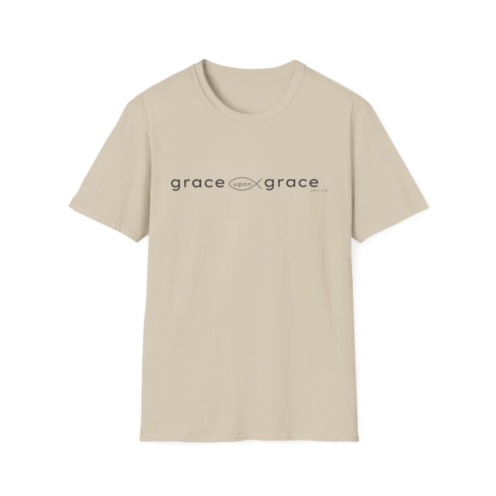 Grace upon grace shirt, grace shirt, Christian shirt, unisex style shirt, bible verse shirt, retro shirt, gift for her, faith, grow in grace - Image 5