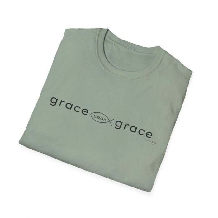 Grace upon grace shirt, grace shirt, Christian shirt, unisex style shirt, bible verse shirt, retro shirt, gift for her, faith, grow in grace - Image 12