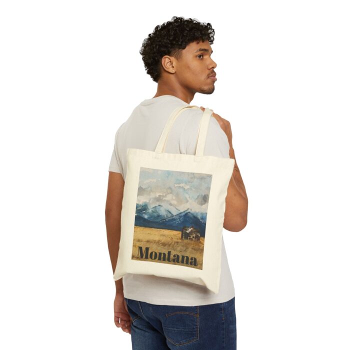 Montana Cotton Canvas Tote Bag - Image 2