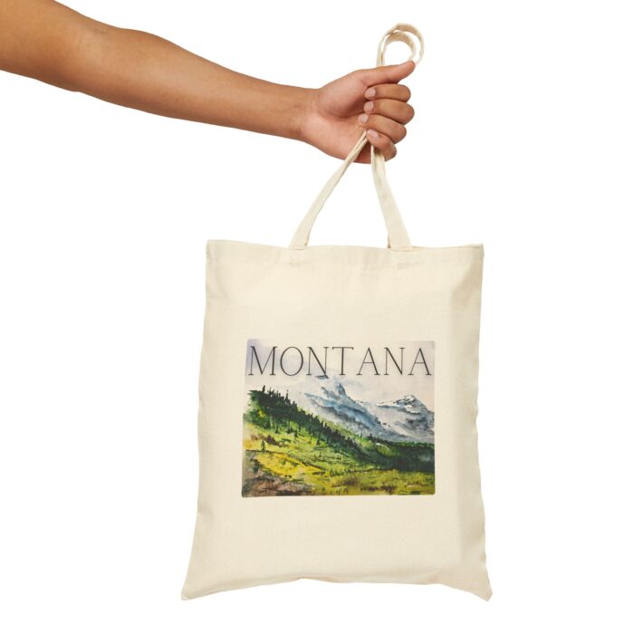 Montana Canvas Tote Bag - Image 3